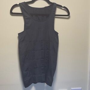 Men's Black Athletic Compression Tank by The Natural Posture